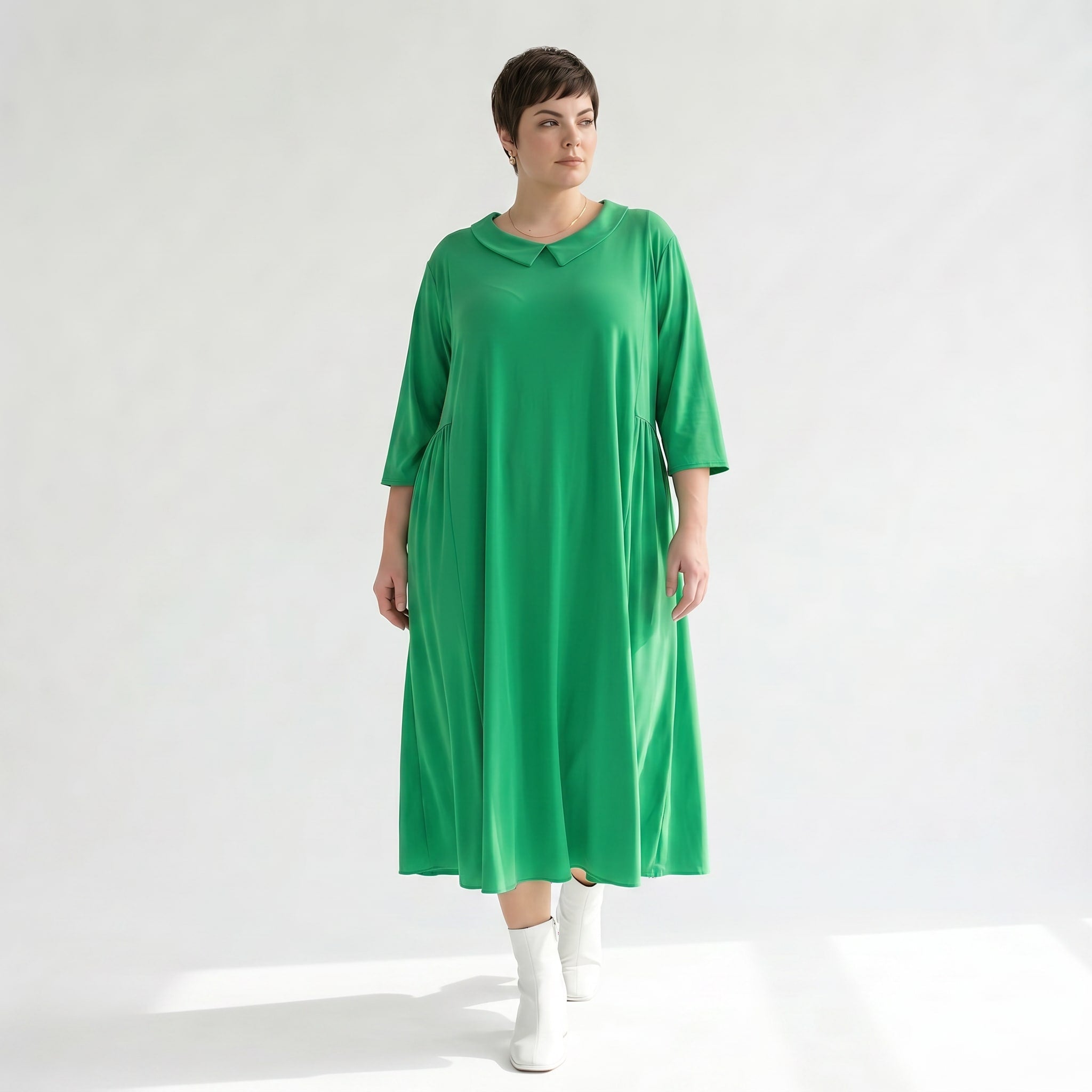 Ballonkleid von AKH Fashion aus Materialmix, ausgefallene, zeitlose Lagenlook Mode