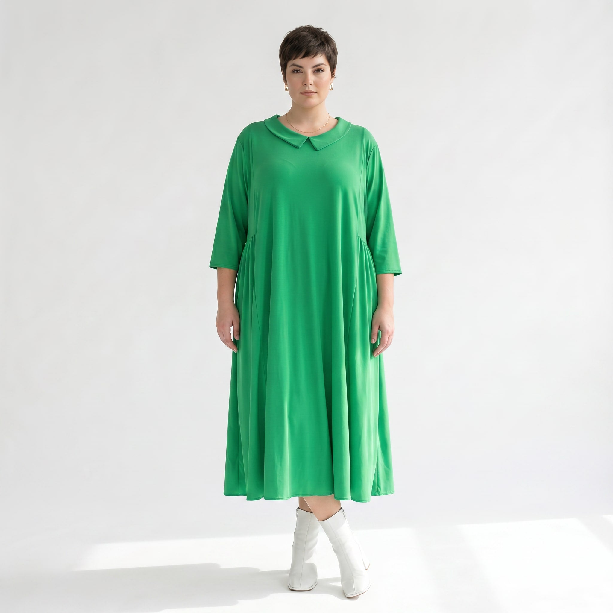 Ballonkleid von AKH Fashion aus Materialmix, ausgefallene, zeitlose Lagenlook Mode