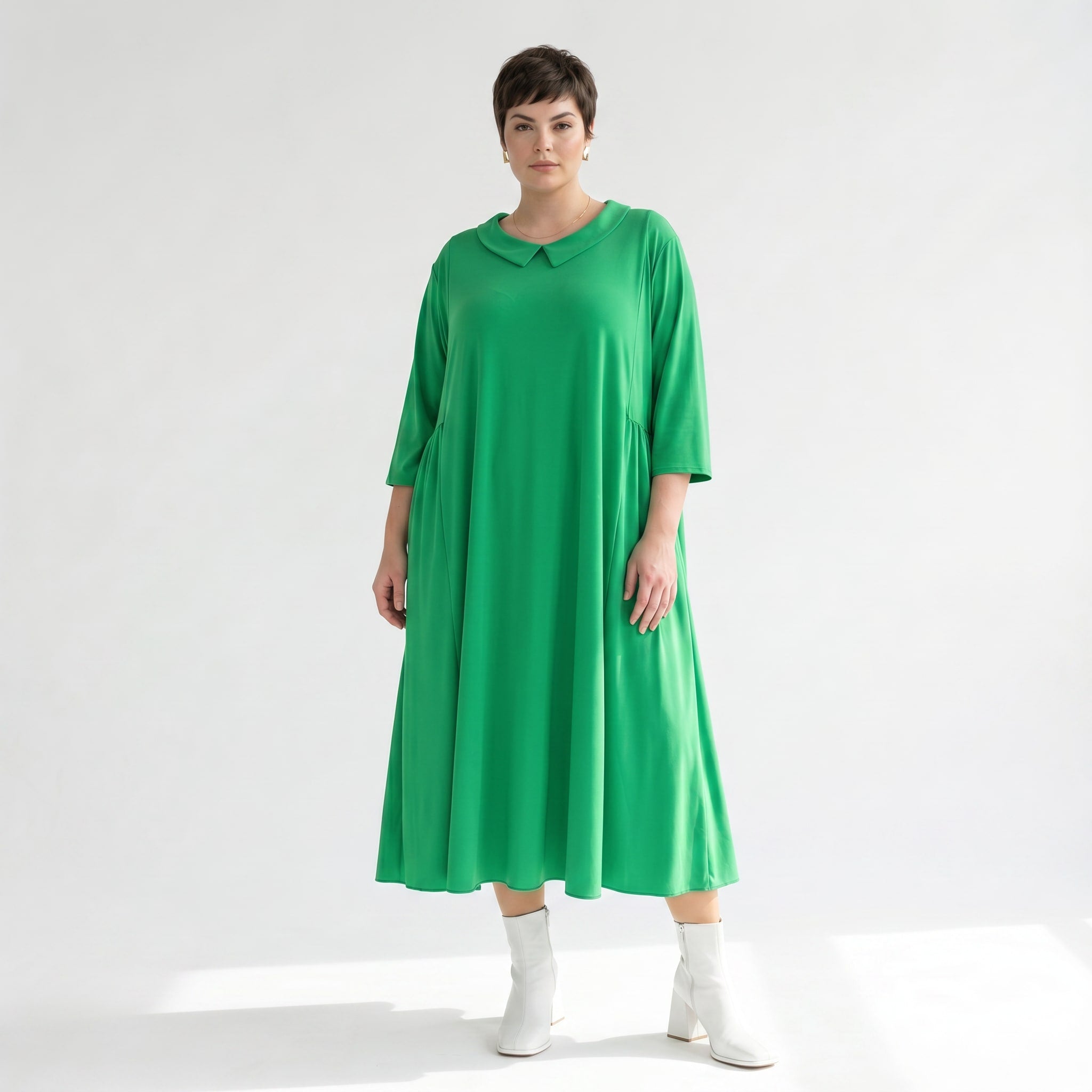 Ballonkleid von AKH Fashion aus Materialmix, ausgefallene, zeitlose Lagenlook Mode