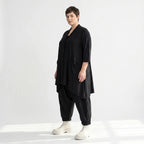 A-Form Jacke von AKH Fashion aus Materialmix, ausgefallene, zeitlose Lagenlook Mode