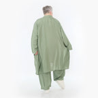  Ballon Cardigan von AKH Fashion aus Viskose, 1490.07094, Khaki, Ausgefallen, Zeitlos