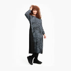  Do Your Best Kleid in gerader Form, aus Viskose, D712, Schwarz, Schick, Modern, Bequem