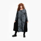 Do Your Best Kleid in gerader Form, aus Viskose, D712, Schwarz, Schick, Modern, Bequem
