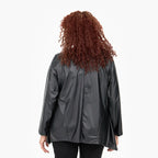  A-Form Jacke von Do Your Best aus Polyester, D734, Schwarz, Schick, Modern, Bequem