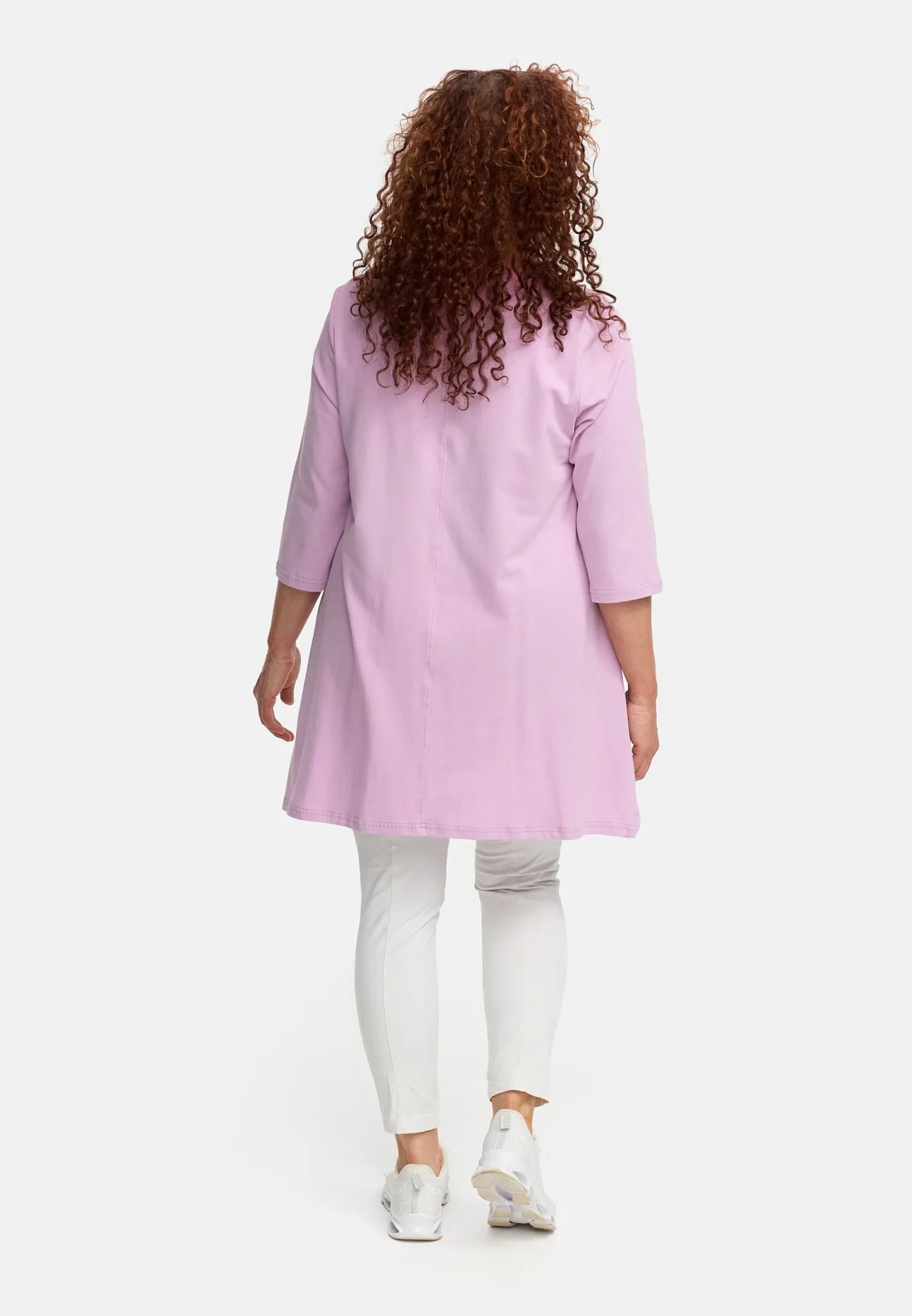  A-Form Shirt von Do Your Best aus Baumwolle, D930, Puder, Ausgefallen, Zeitlos, Schick