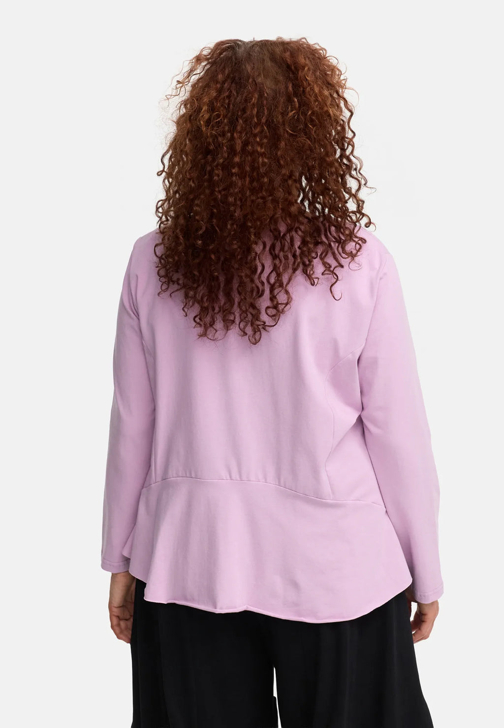  Do Your Best Jacke in gerader Form, aus Baumwolle, D936, Puder, Ausgefallen, Zeitlos