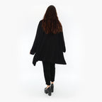  A-Form Bigshirt von AKH Fashion aus Bambus, 1356.00593, Schwarz, Schick, Modern, Bequem