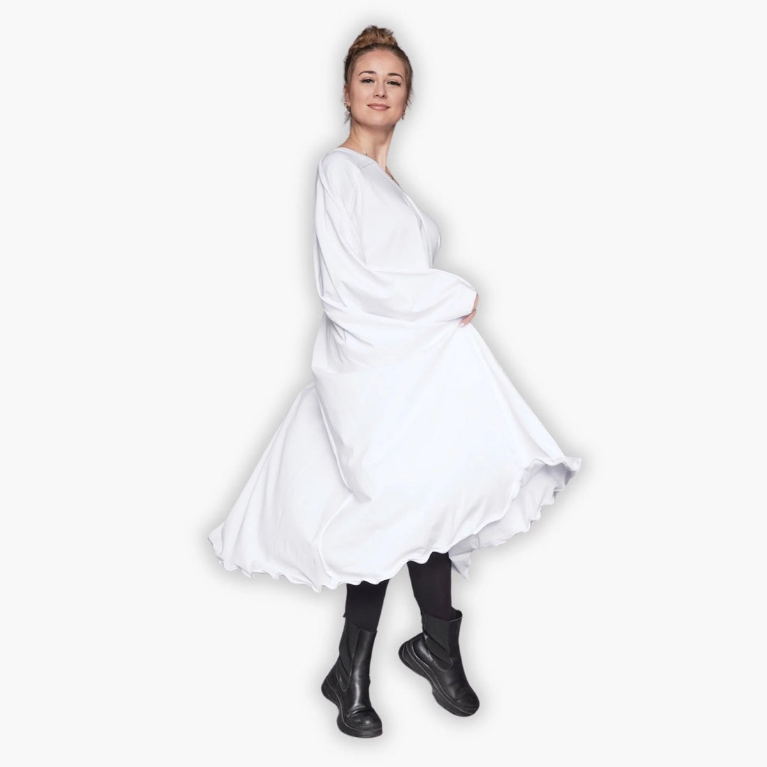 Kleid von Loud N Proud aus reiner Baumwolle, LNP900