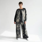 Tie-Dye Oversize Zweiteiler aus French Terry von B-One – Komfort trifft Avantgarde | Modeare