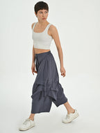  Haremshose von Les Mios aus Baumwolle, 7006, Blau, Schick, Modern, Bequem, Schick