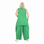 Zipfel Top von AKH Fashion aus Viskose, ausgefallene, zeitlose Lagenlook Mode