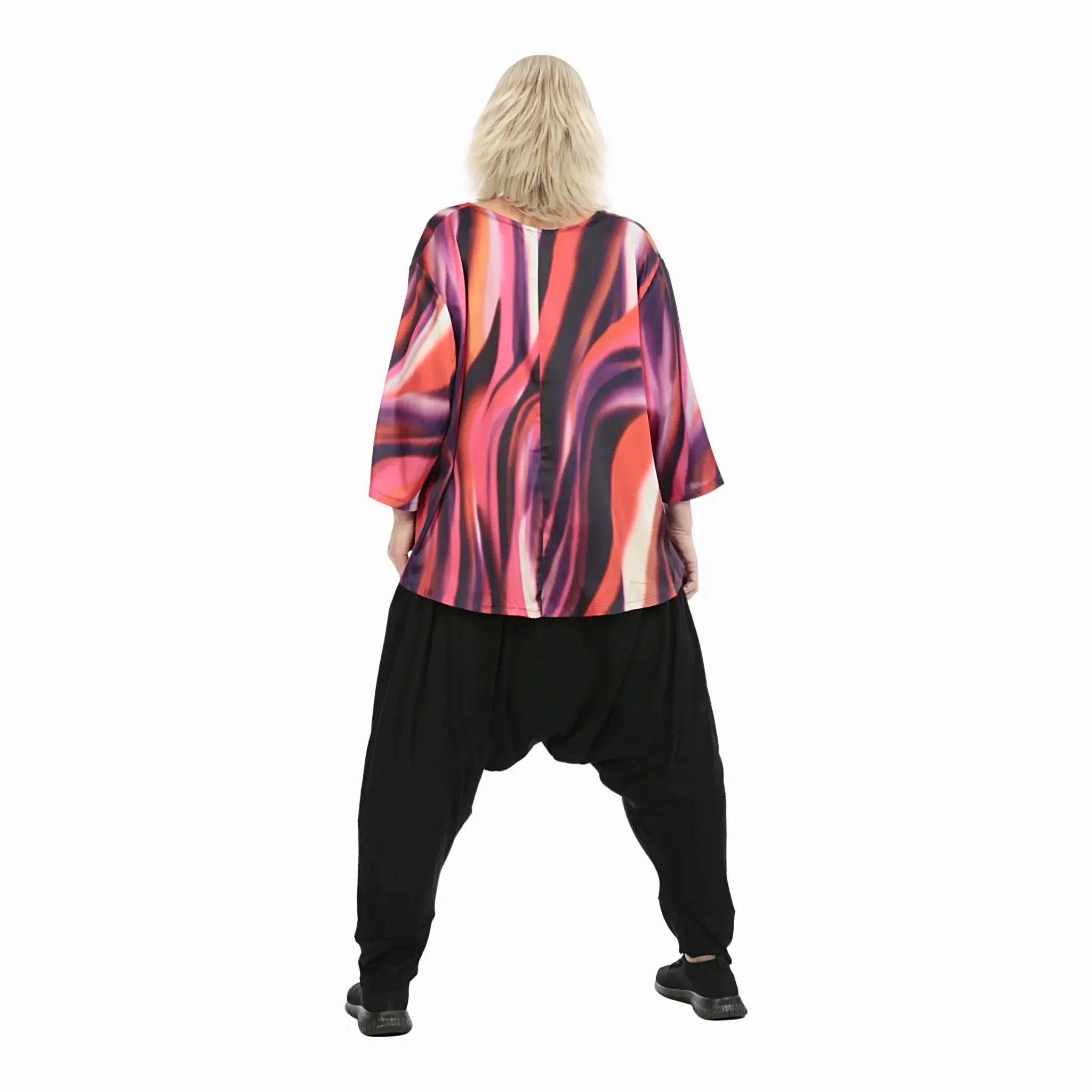  Haremshose von AKH Fashion aus Viskose, 1233.06908, Schwarz, Schick, Modern, Bequem