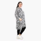  A-Form Bluse von AKH Fashion aus Viskose, 1301.06906, Schwarz-Weiß, Schick, Modern, Bequem