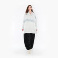 A-Form Shirt von AKH Fashion aus Viskose, ausgefallene, zeitlose Lagenlook Mode