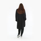  AKH Fashion Bluse in gerundeter Form, aus Viskose, 1380.06881, Schwarz, Schick, Modern