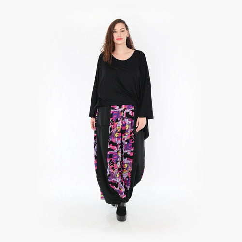  Ballonhose von AKH Fashion aus Viskose, 1381.08069, Fuchsia, Grafik, Schick, Modern