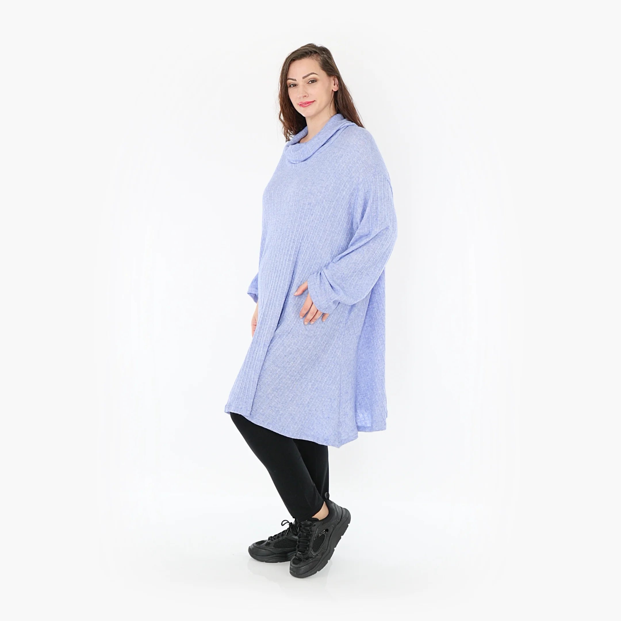 A-Form Shirt von AKH Fashion aus Polyurethan, ausgefallene, zeitlose Lagenlook Mode