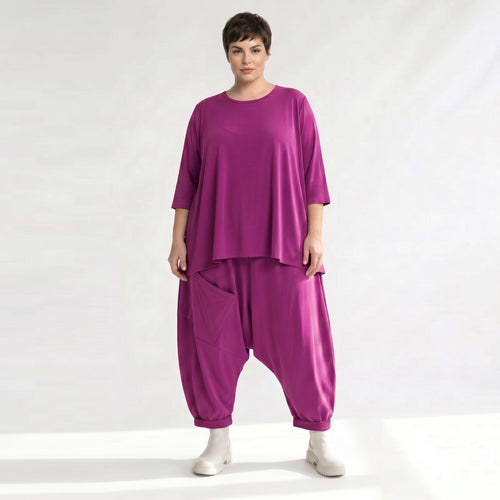 Haremshose von AKH Fashion aus Materialmix, ausgefallene, zeitlose Lagenlook Mode