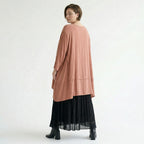 A-Form Bigshirt von AKH Fashion aus Viskose, 1576.05593, Mauve, Ausgefallen, Zeitlos, Schick