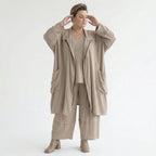 Ballonhose von AKH Fashion aus Viskose, 1576.07189, Beige, Ausgefallen, Zeitlos, Schick