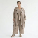 Ballonhose von AKH Fashion aus Viskose, 1576.07189, Beige, Ausgefallen, Zeitlos, Schick