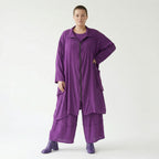 Ballonhose von AKH Fashion aus Viskose, 1576.07189, Lila, Ausgefallen, Zeitlos, Schick