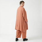 Ballonhose von AKH Fashion aus Viskose, 1576.07189, Mauve, Ausgefallen, Zeitlos, Schick