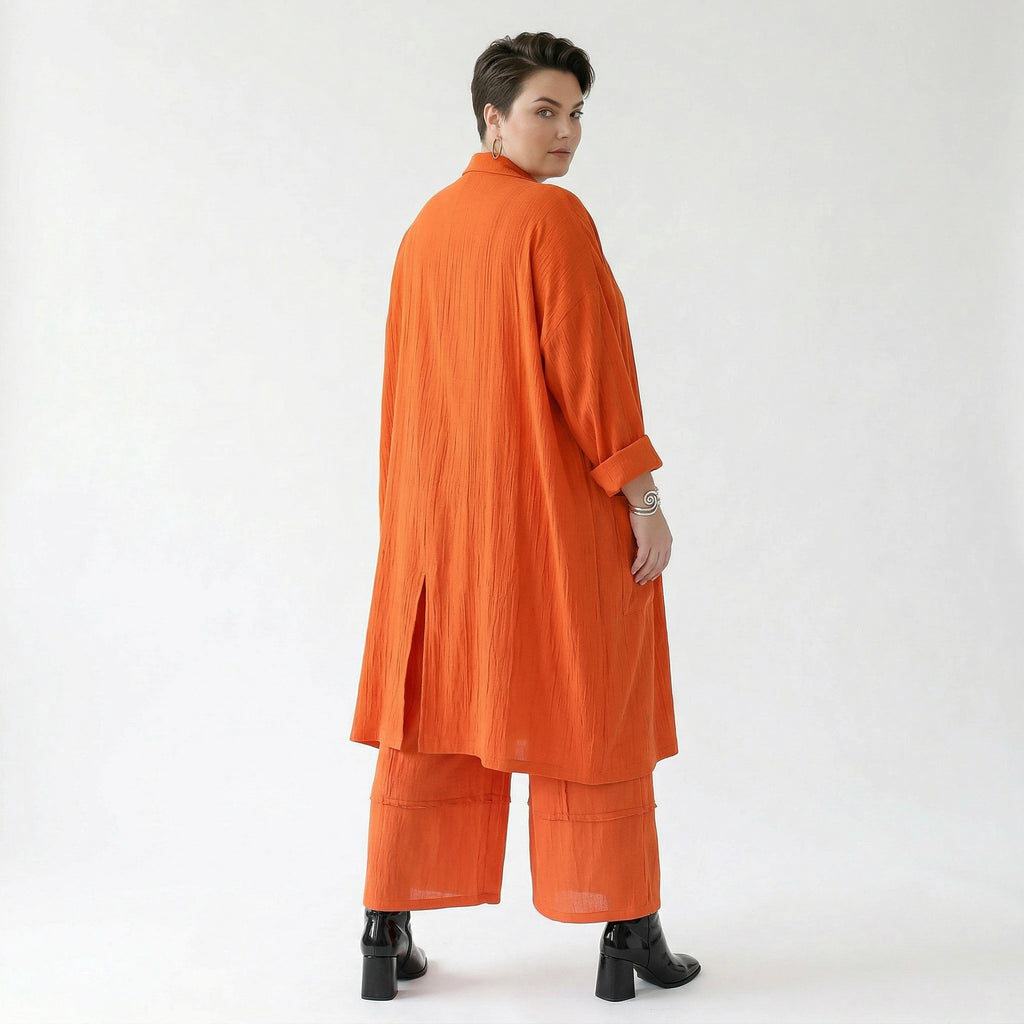 Ballonhose von AKH Fashion aus Viskose, 1576.07189, Orange, Ausgefallen, Zeitlos, Schick