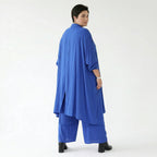 Ballonhose von AKH Fashion aus Viskose, 1576.07189, Royalblau, Ausgefallen, Zeitlos