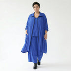 Ballonhose von AKH Fashion aus Viskose, 1576.07189, Royalblau, Ausgefallen, Zeitlos