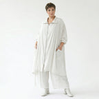 Ballonhose von AKH Fashion aus Viskose, 1576.07189, Weiß, Ausgefallen, Zeitlos, Schick