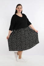A-Form Kleid von AKH Fashion aus Viskose, ausgefallene, zeitlose Lagenlook Mode