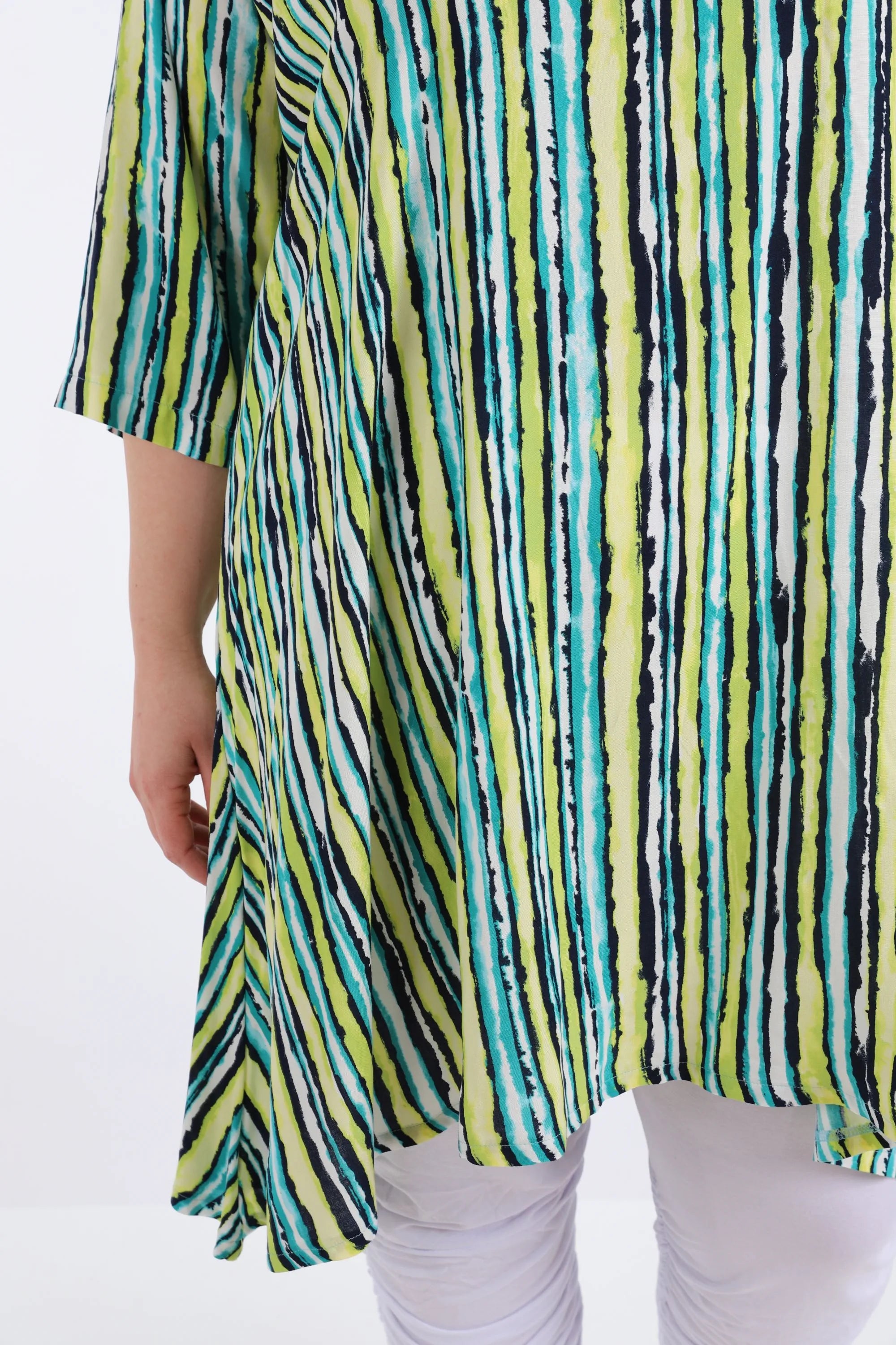 A-Form Shirt von AKH Fashion aus Viskose, ausgefallene, zeitlose Lagenlook Mode