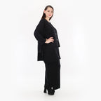  A-Form Jacke von AKH Fashion aus Viskose, 1233.00118, Schwarz, Schick, Modern, Bequem