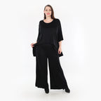 Hose von AKH Fashion aus Viskose in gerader Form, ausgefallene Lagenlook Mode