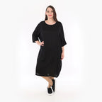  Ballonkleid von AKH Fashion aus Viskose, 1269.06943, Schwarz, Schick, Modern, Bequem