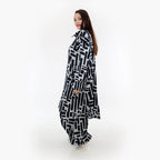 Mantel von AKH Fashion aus Viskose in Vokuhila-Form, ausgefallene Lagenlook Mode