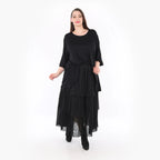  Ballonrock von AKH Fashion aus Baumwolle, 1326.06969, Schwarz, Schick, Modern, Bequem