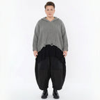 AKH Premium Bigshirt in kastiger Form, aus Baumwolle, P1032.2601, Grau, Ausgefallen, Zeitlos