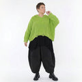 AKH Premium Bigshirt in kastiger Form, aus Baumwolle, P1032.2601, NeonGrün, Ausgefallen