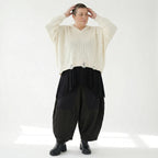 AKH Premium Bigshirt in kastiger Form, aus Baumwolle, P1032.2601, Weiß, Ausgefallen, Zeitlos