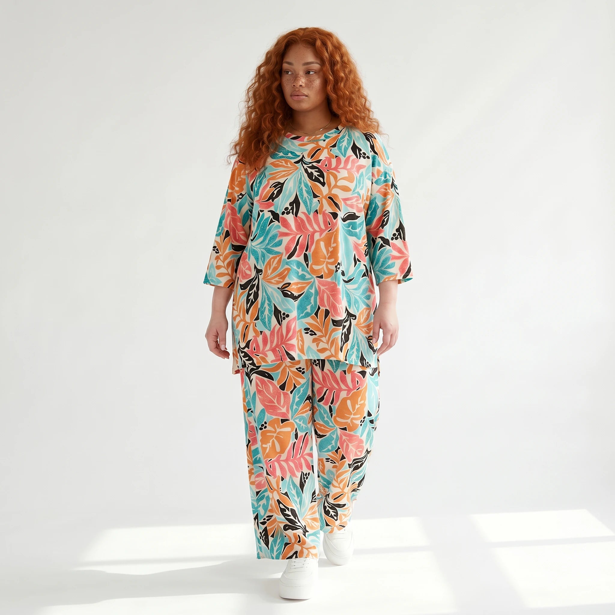 Zeitlos elegantes Lagenlook Oversize Shirt in schmeichelnder A-Form, weich fließend, Mehrfarbig