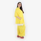 Oversize Damen Hose, Papita, Viskose, gerader Form, Lagenlook Mode, große Größen - SEELENlook