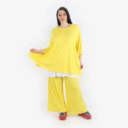 Oversize Damen Hose, Papita, Viskose, gerader Form, Lagenlook Mode, große Größen - SEELENlook