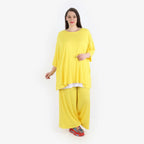 Oversize Damen Hose, Papita, Viskose, gerader Form, Lagenlook Mode, große Größen - SEELENlook