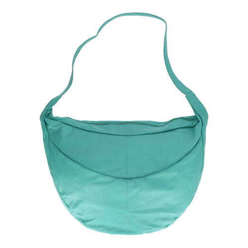  Ballon Tasche von AKH Fashion aus Leder, 1180.DJ004, Türkis, Schick, Modern, Bequem
