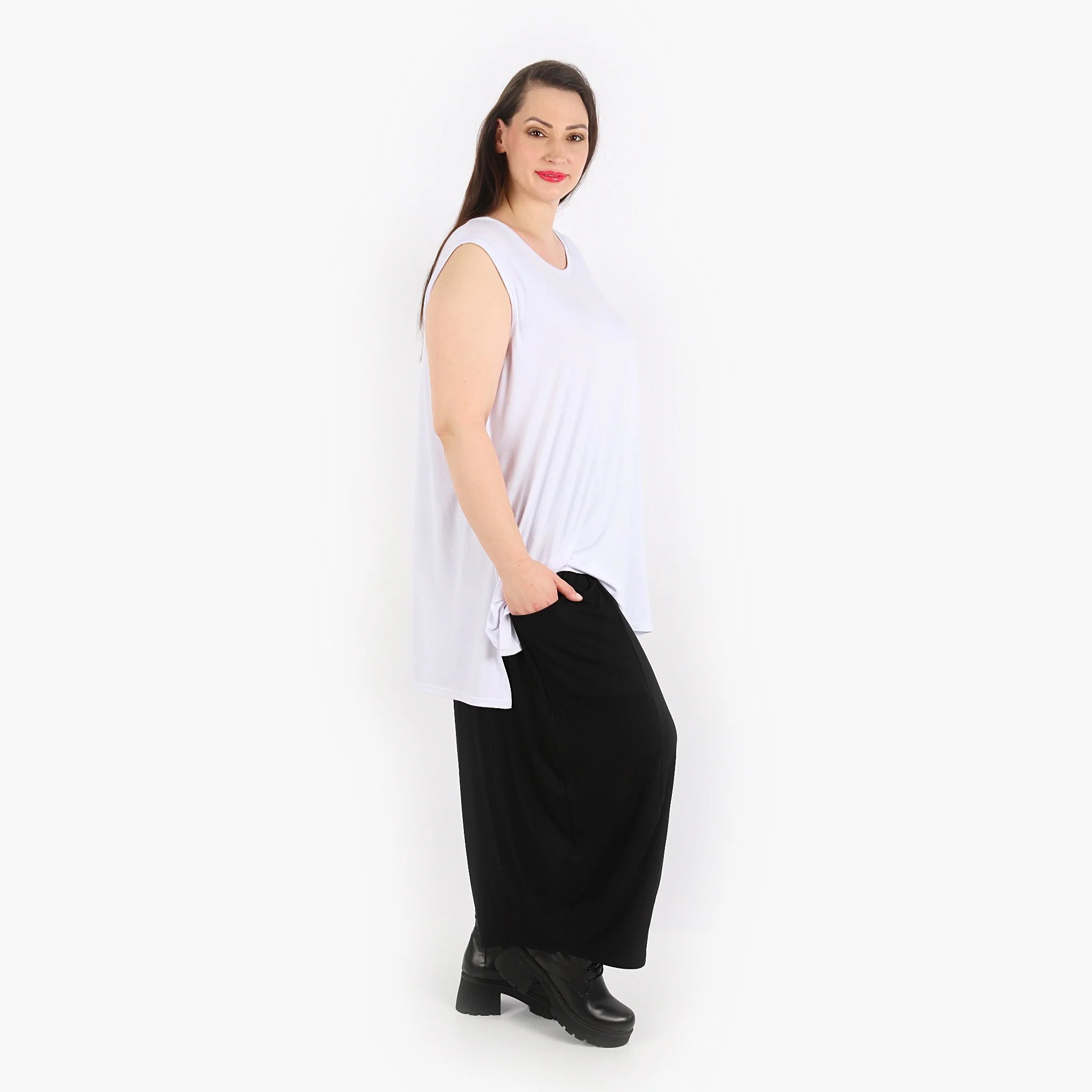  Ballonhose von AKH Fashion aus Viskose, 1312.08069, Schwarz, Schick, Modern, Bequem