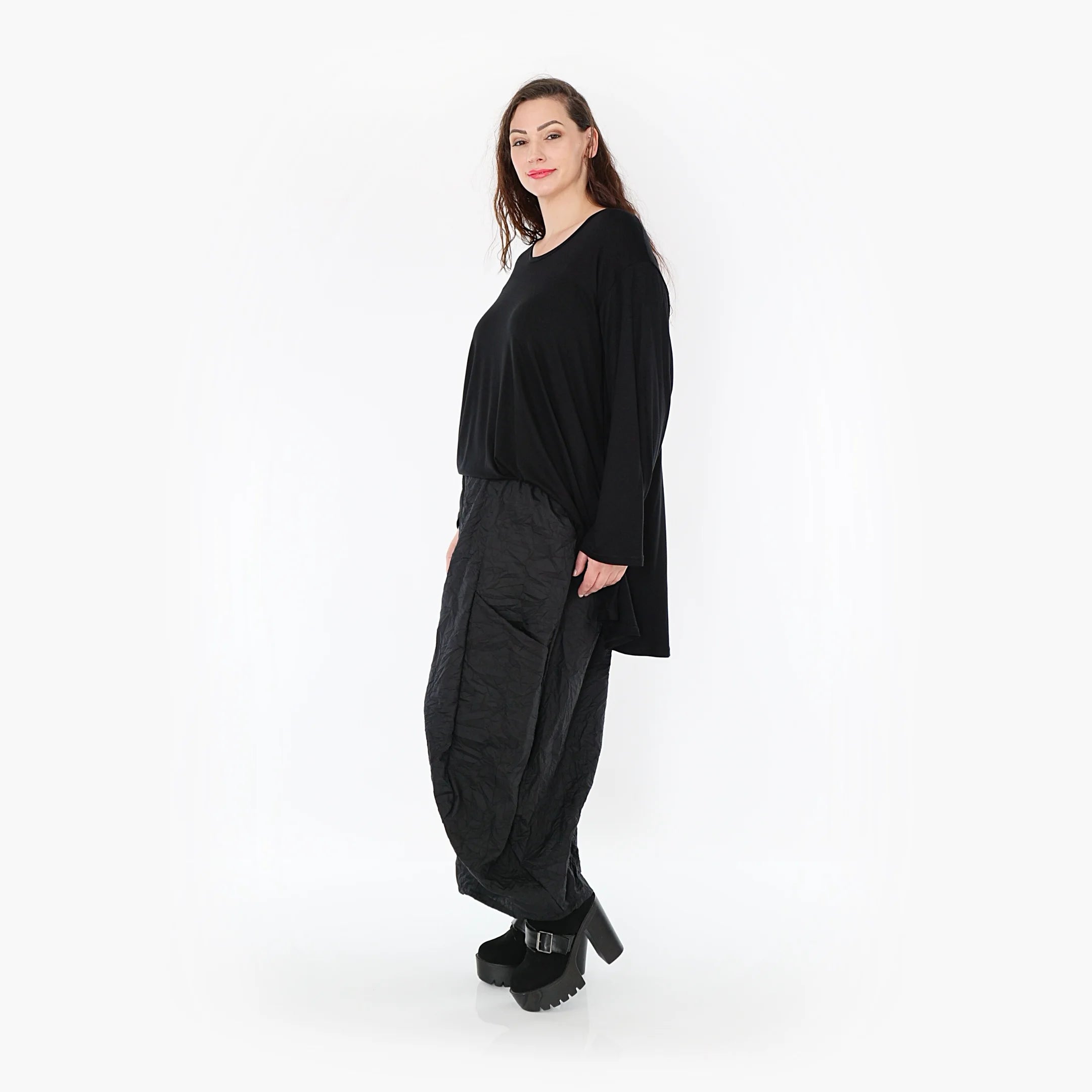 Ballonhose von AKH Fashion aus Viskose, ausgefallene, zeitlose Lagenlook Mode