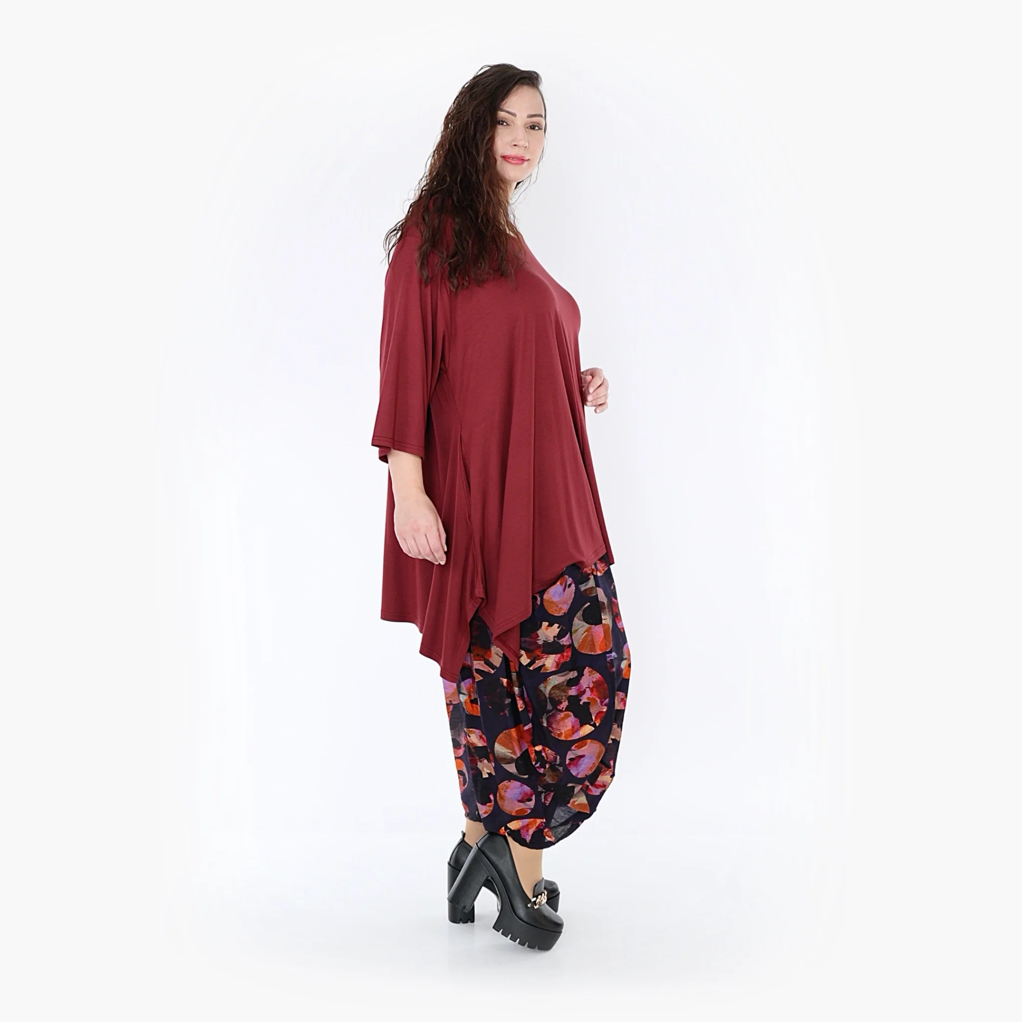 Ballonhose von AKH Fashion aus Viskose, ausgefallene, zeitlose Lagenlook Mode