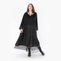  Ballonkleid von AKH Fashion aus Viskose, 1339.06967, Schwarz, Schick, Modern, Bequem